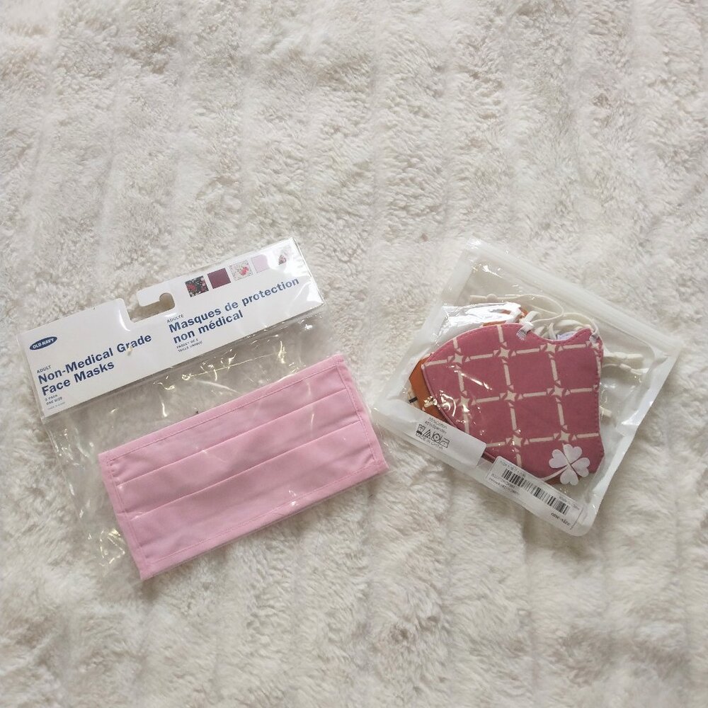 5pc fabric mask bundle